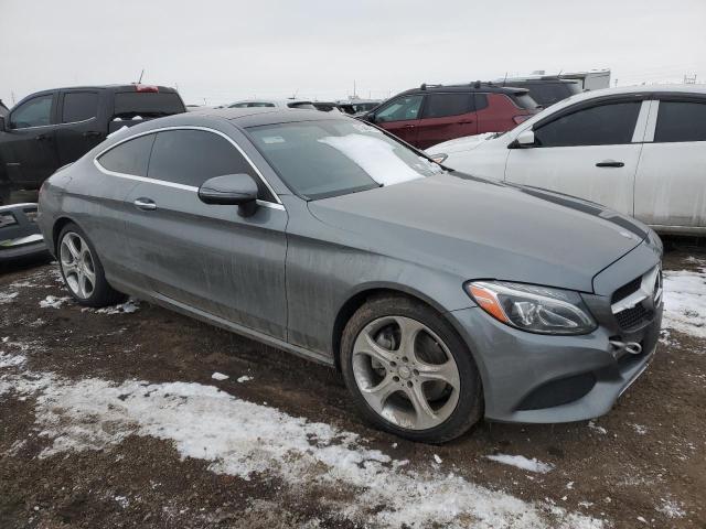  MERCEDES-BENZ C-CLASS 2017 Серый
