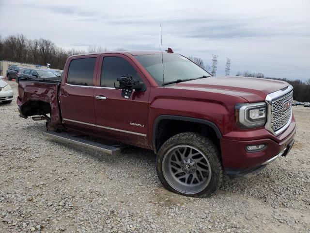Pickups GMC SIERRA 2017 Czerwony