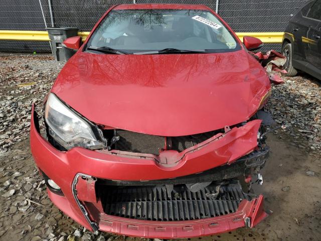  TOYOTA COROLLA 2015 Красный