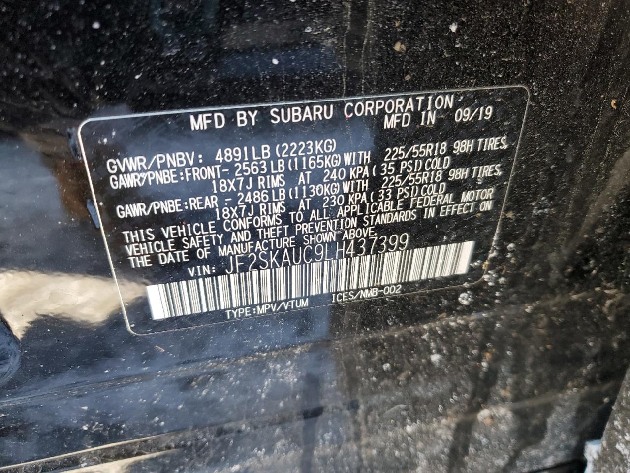 2020 Subaru Forester - Image 13