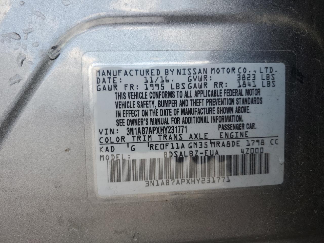 2017 Nissan Sentra - Image 13