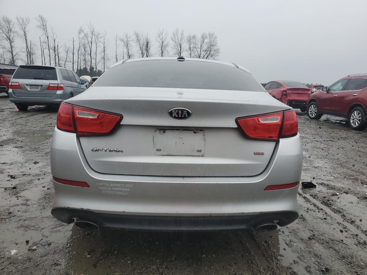 VIN 5XXGM4A76EG329927 2014 KIA OPTIMA no.6