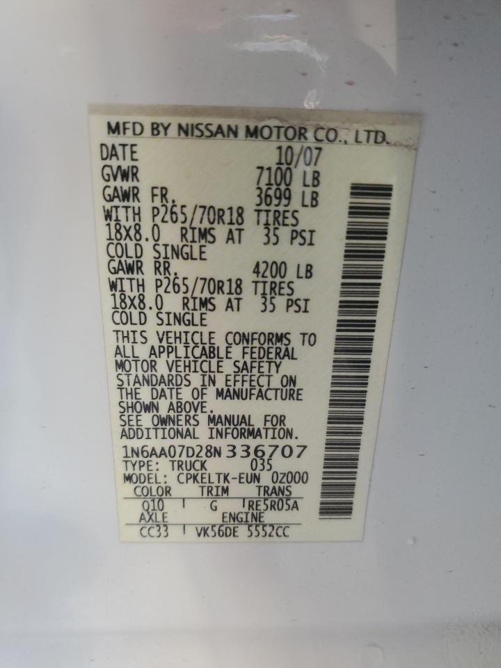 2008 Nissan Titan - Image 12