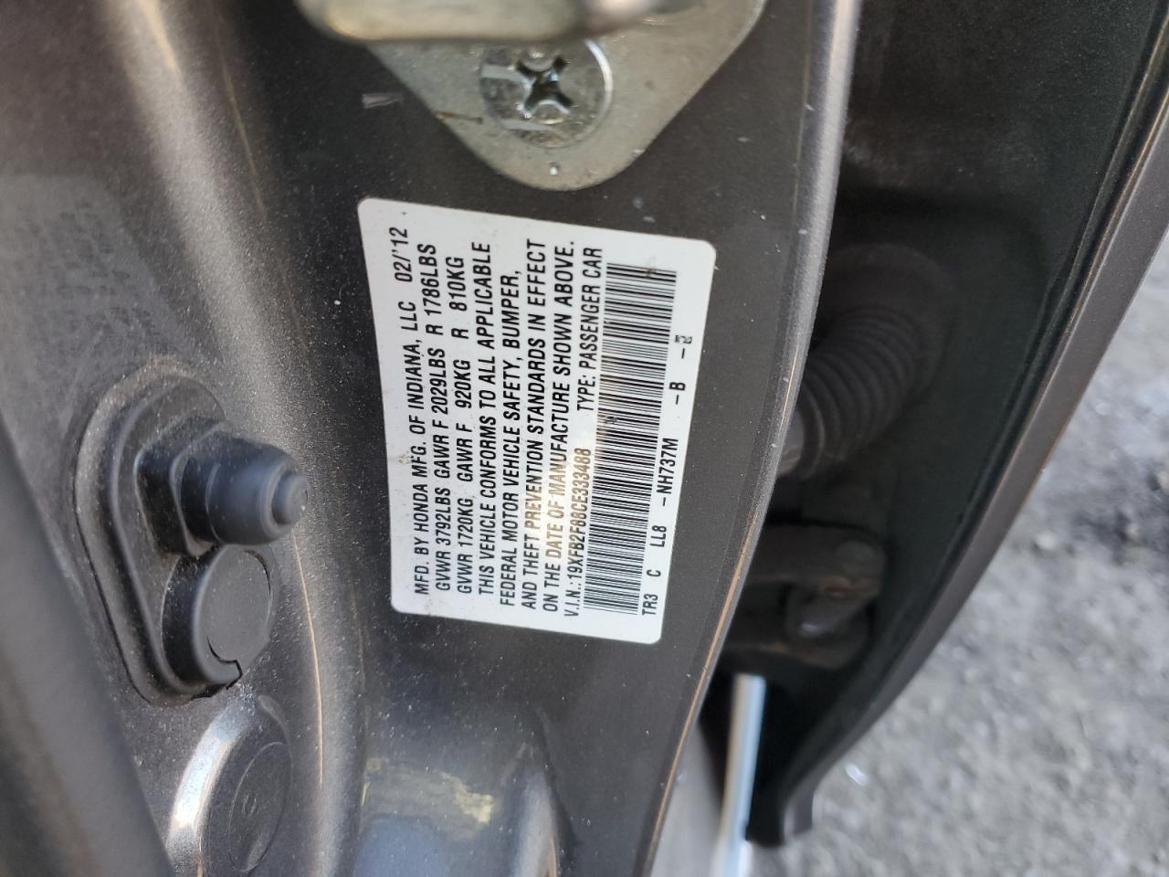 2012 Honda Civic - Image 14