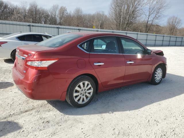  NISSAN SENTRA 2013 Красный