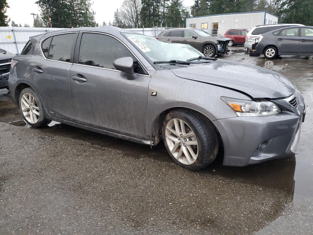 VIN JTHKD5BH7E2190497 2014 LEXUS CT 200 no.4