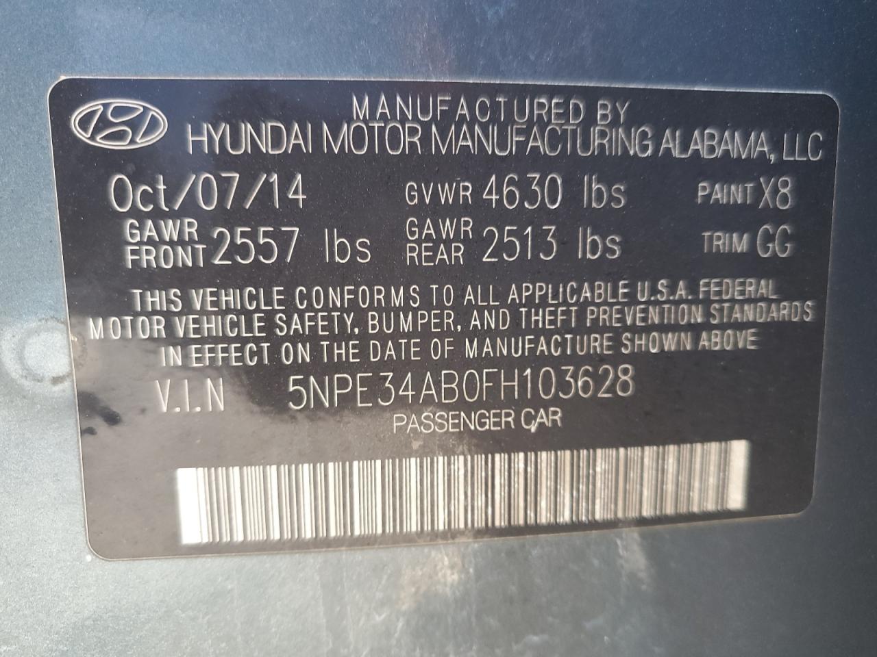 2015 Hyundai Sonata - Image 12