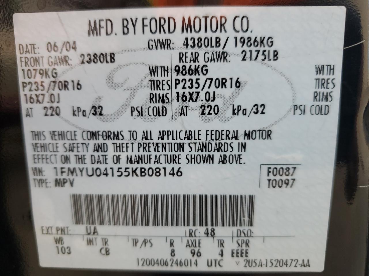 2005 Ford Escape - Image 13
