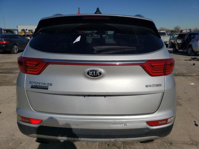 KIA SPORTAGE 2017 Сріблястий