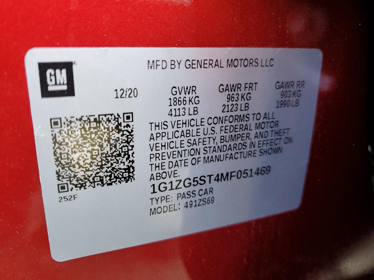 2021 Chevrolet Malibu - Image 14