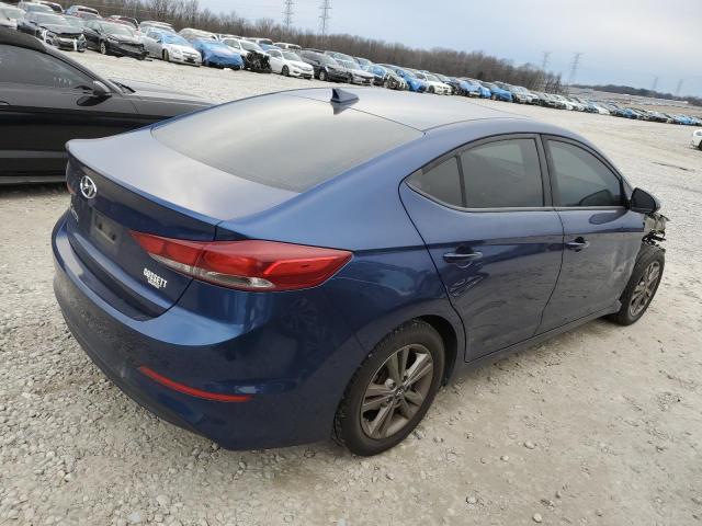  HYUNDAI ELANTRA 2018 Синій