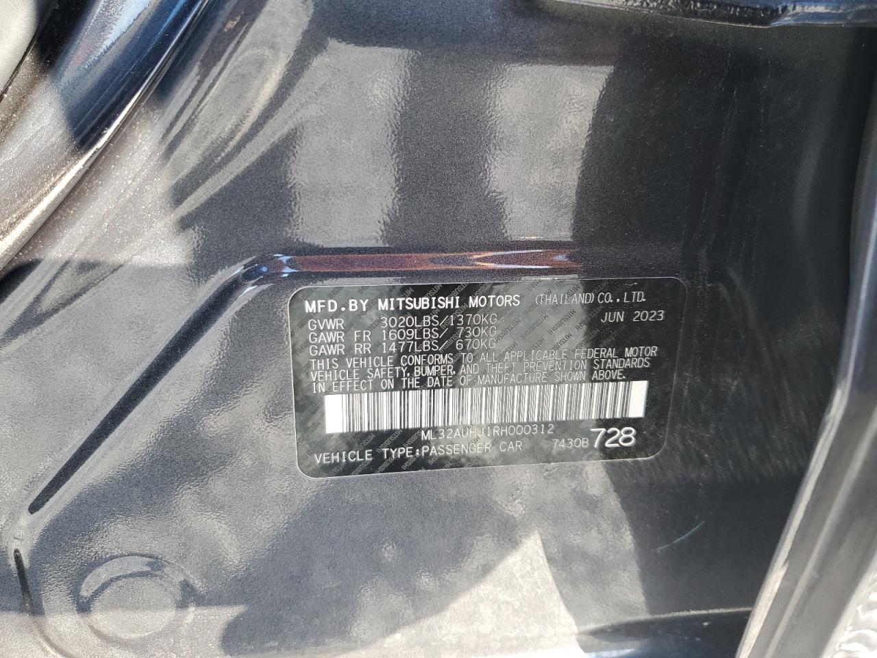 2024 Mitsubishi Mirage - Image 13
