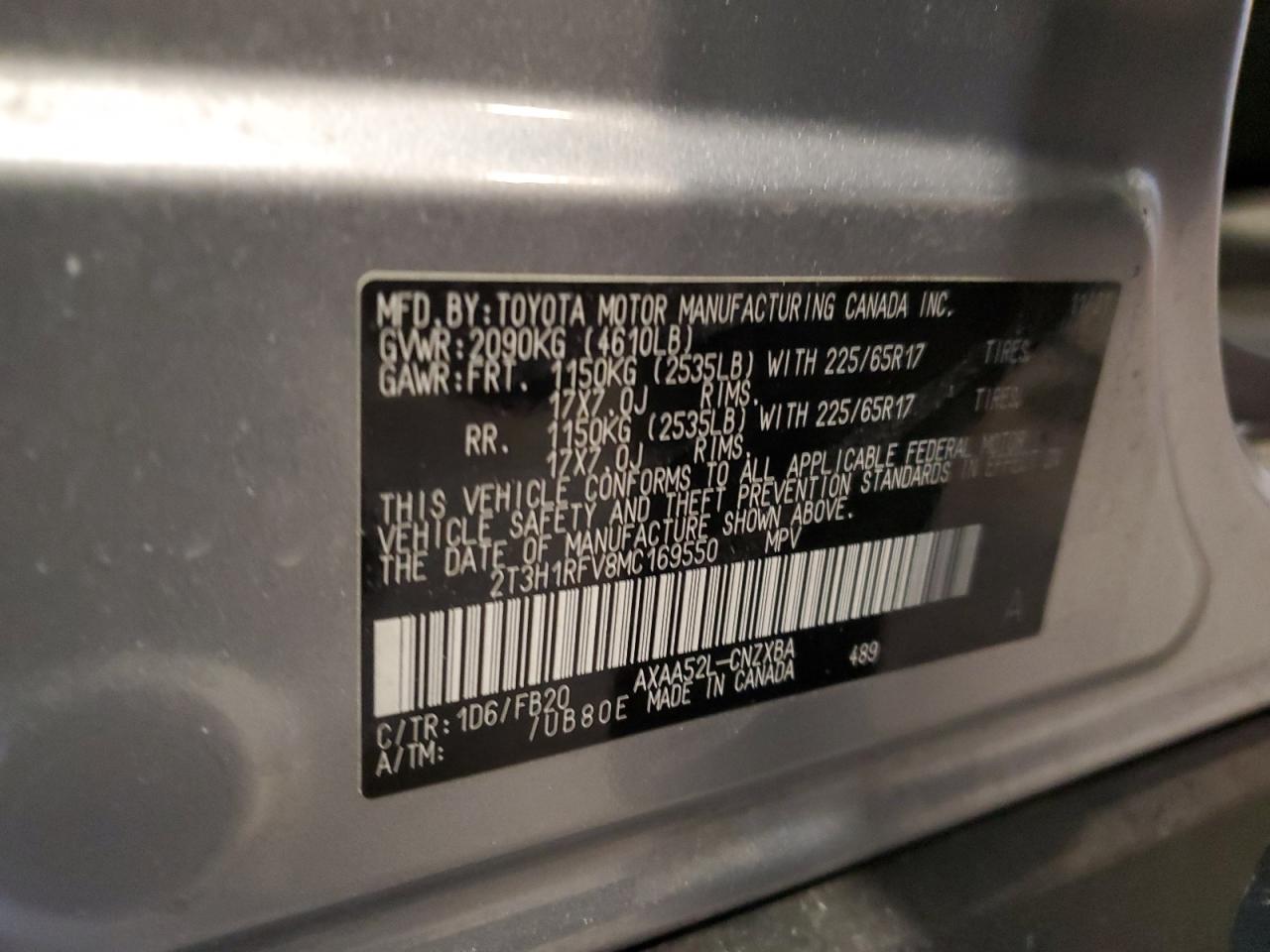 2021 Toyota RAV 4 - Image 14