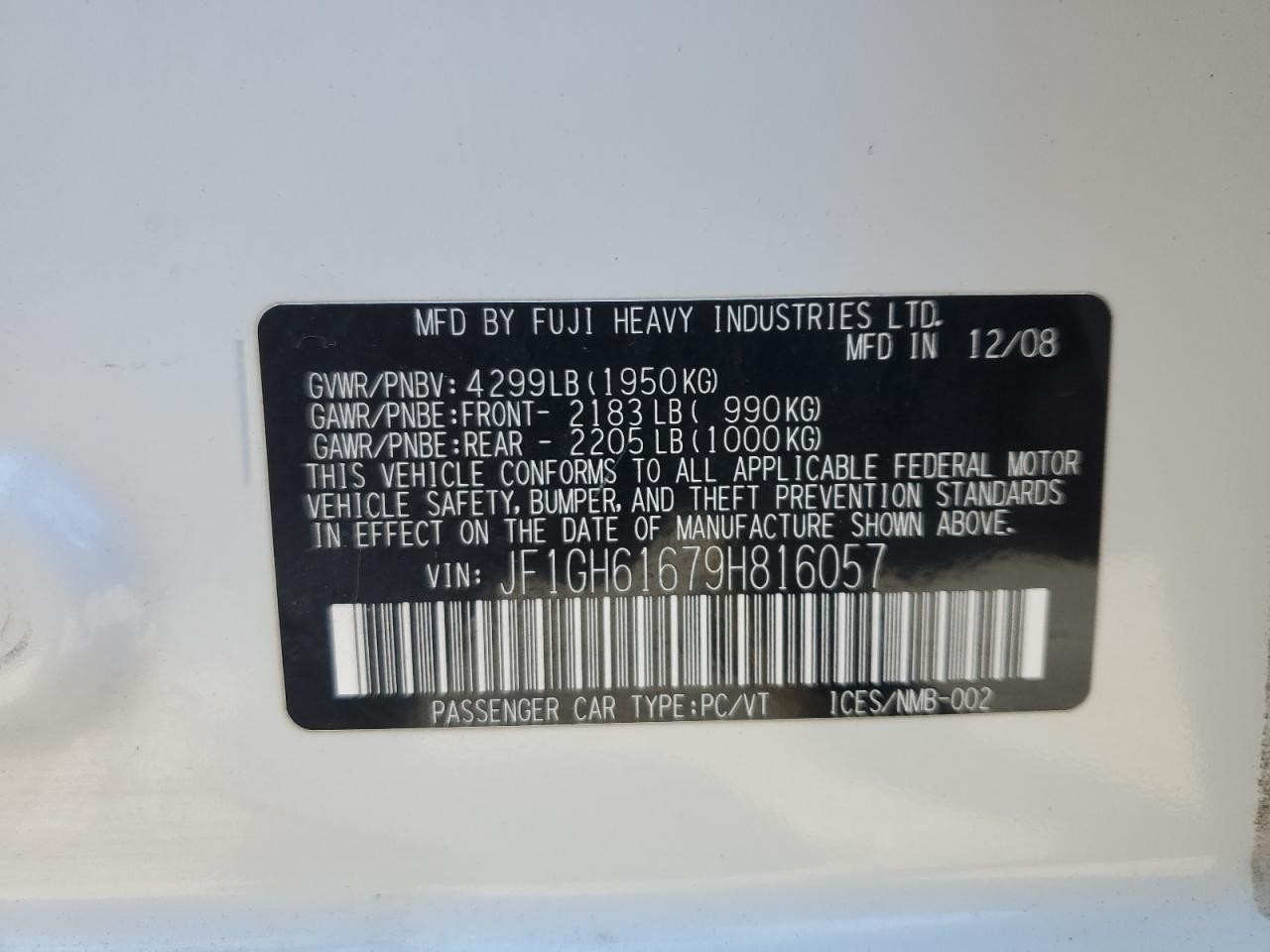 2009 Subaru Impreza - Image 14