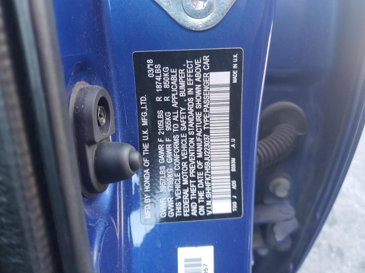 2018 Honda Civic - Image 12