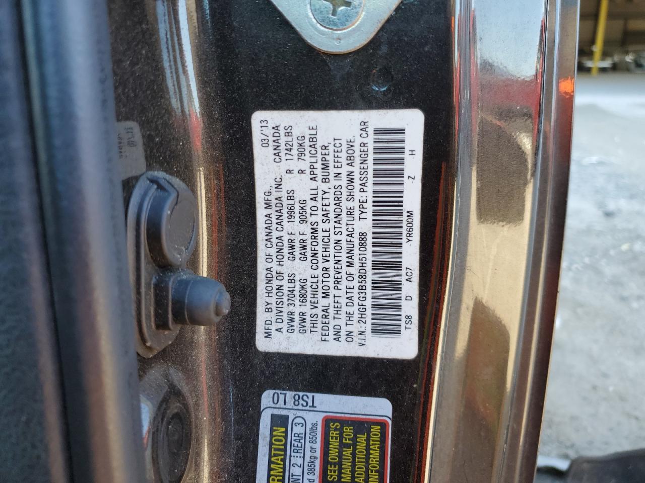 2013 Honda Civic - Image 14