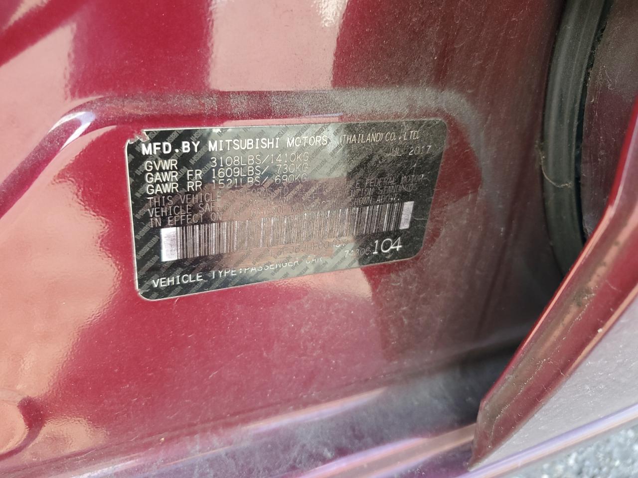 2018 Mitsubishi Mirage - Image 12