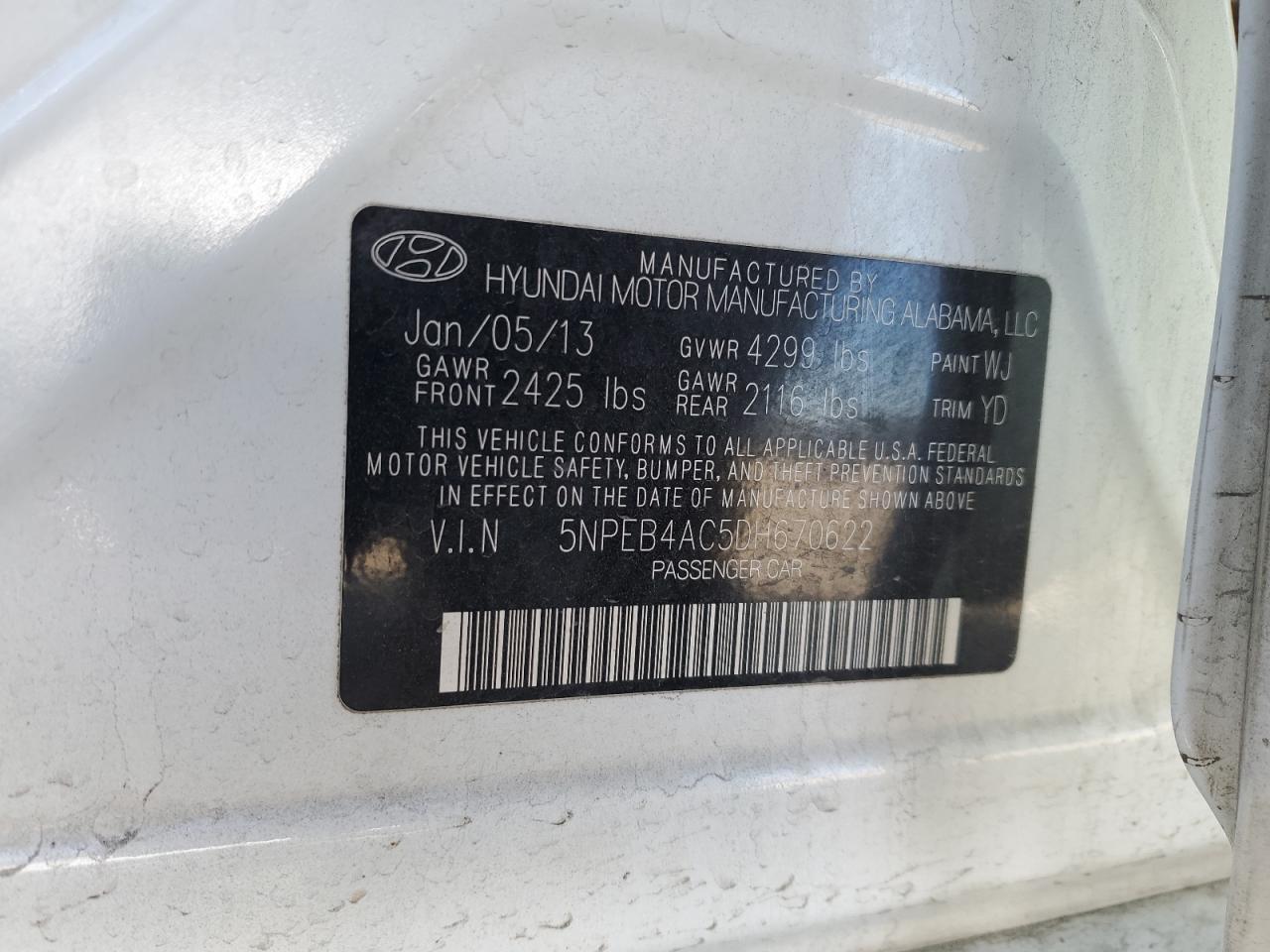 2013 Hyundai Sonata - Image 14