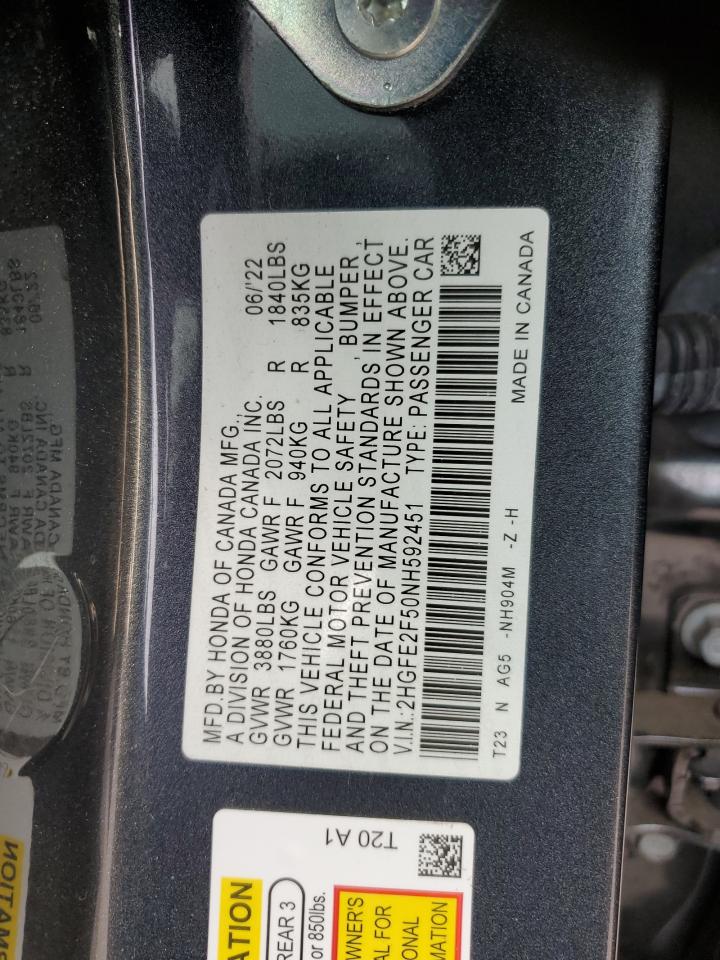 2022 Honda Civic - Image 14