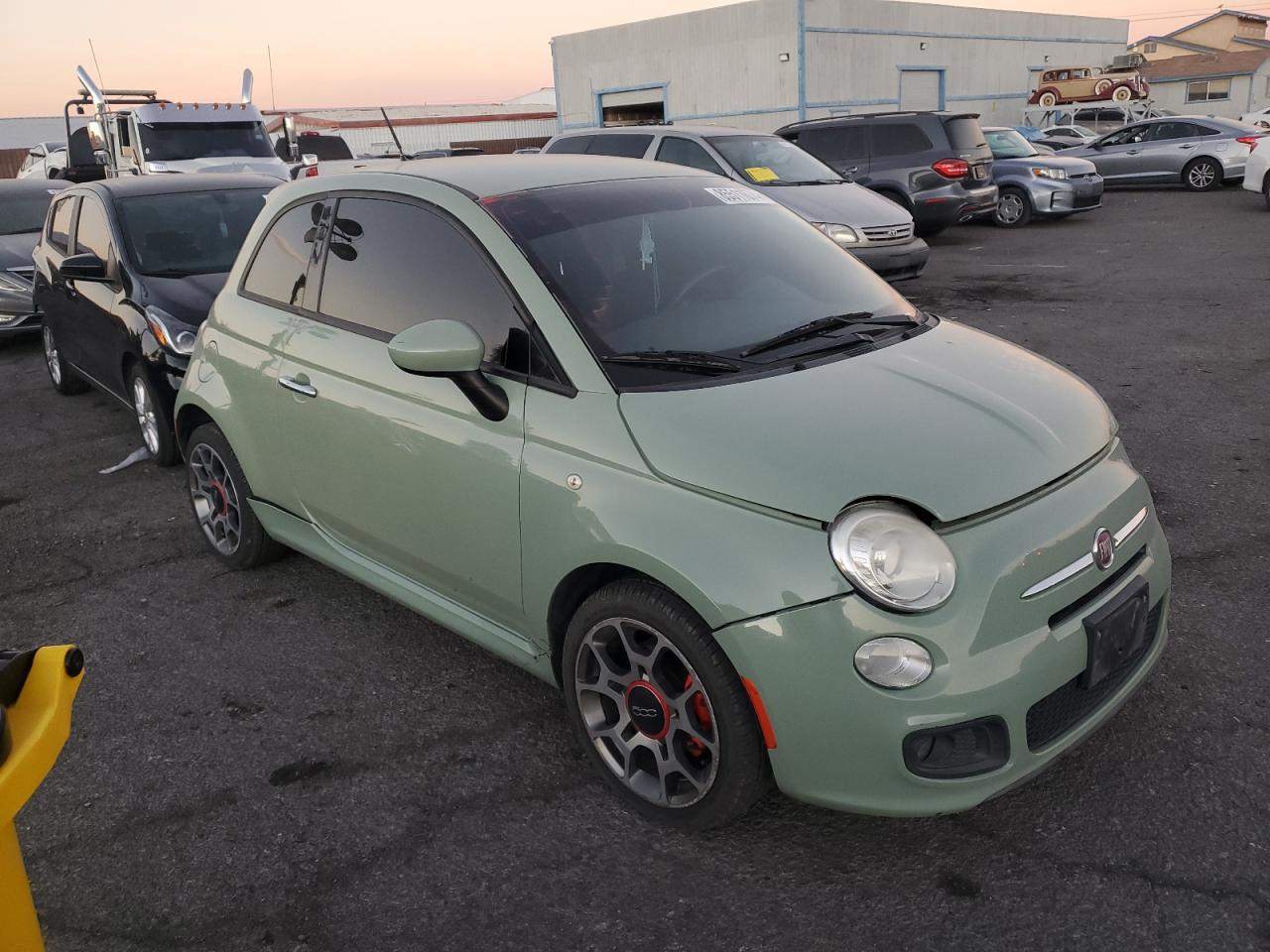 2015 Fiat 500 Sport VIN: 3C3CFFBR0FT636668 Lot: 85511674