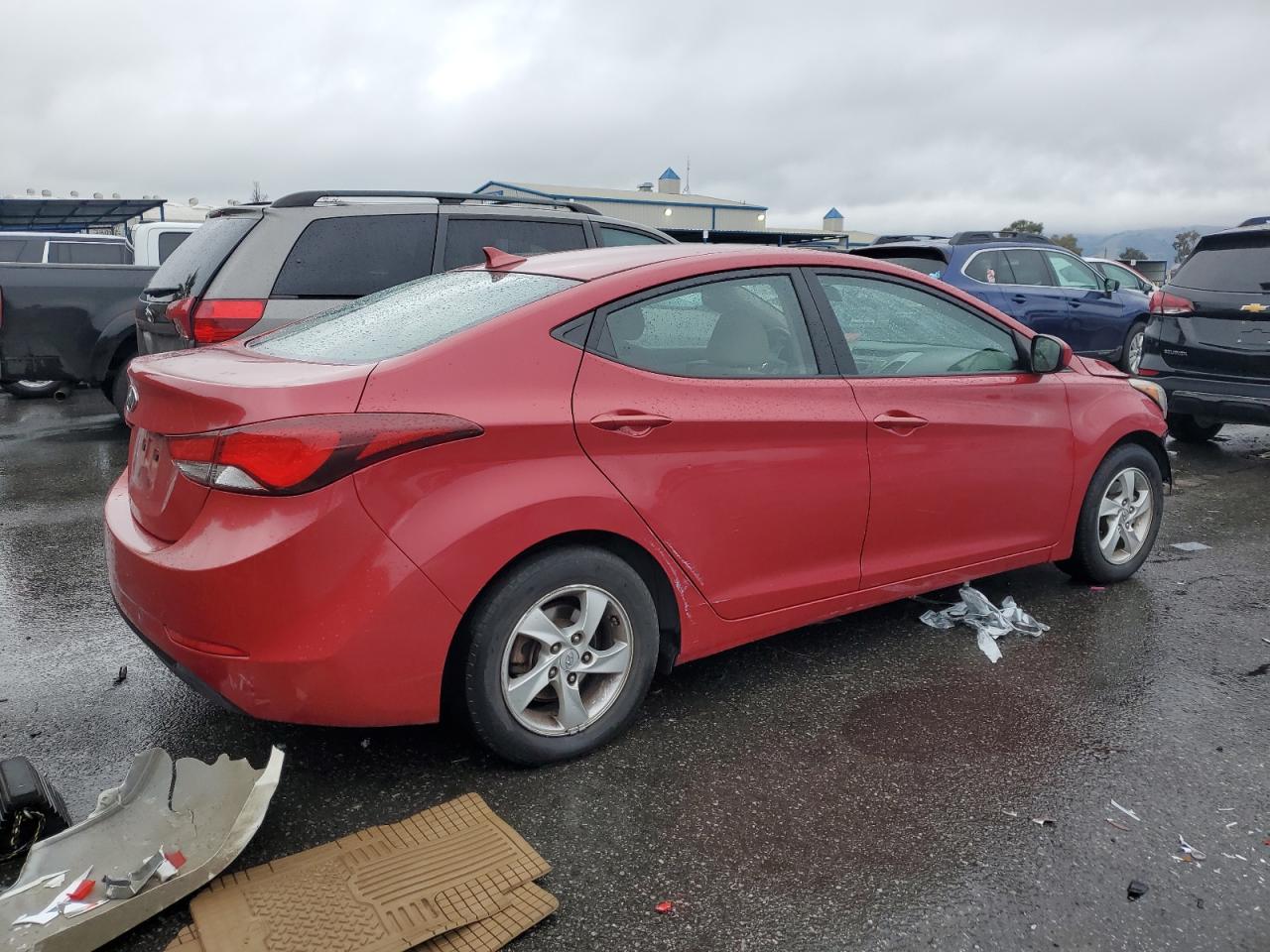 VIN KMHDH4AEXEU162855 2014 HYUNDAI ELANTRA no.3