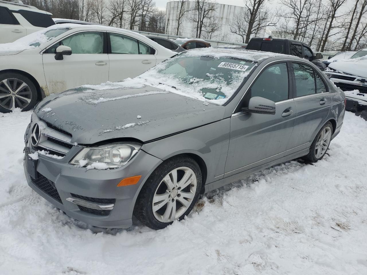 VIN WDDGF8AB1DR296245 2013 MERCEDES-BENZ C-CLASS no.1