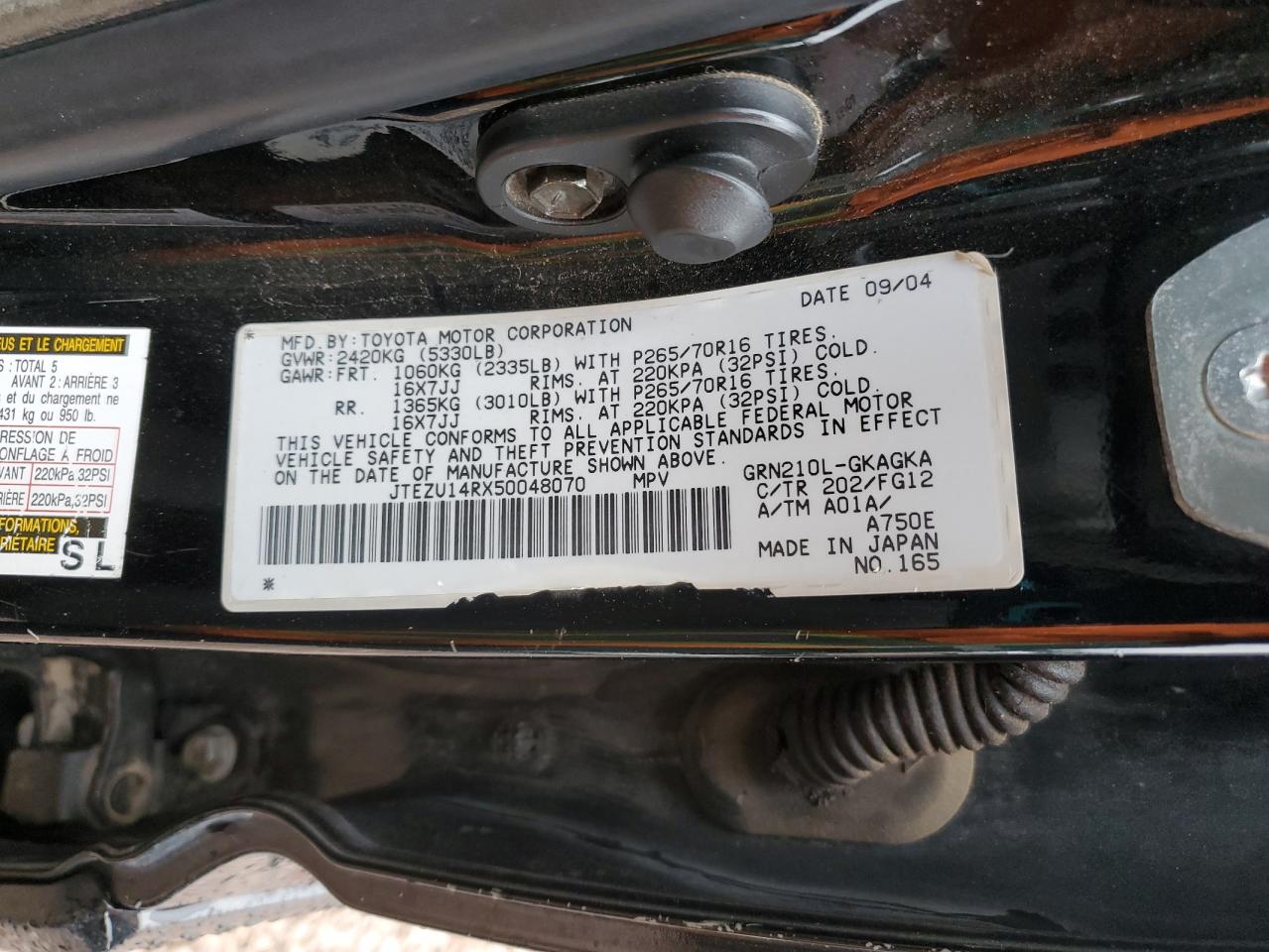2005 Toyota 4Runner - Image 15