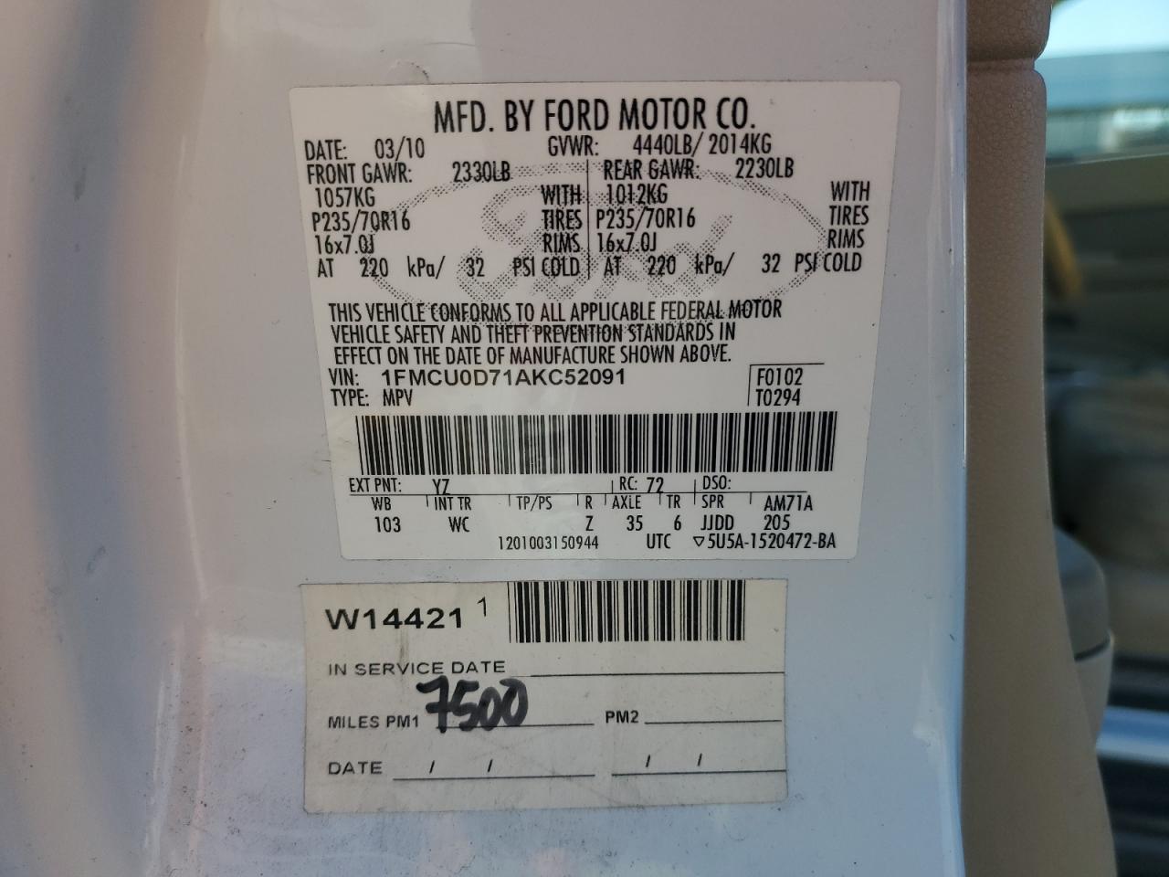 2010 Ford Escape - Image 13
