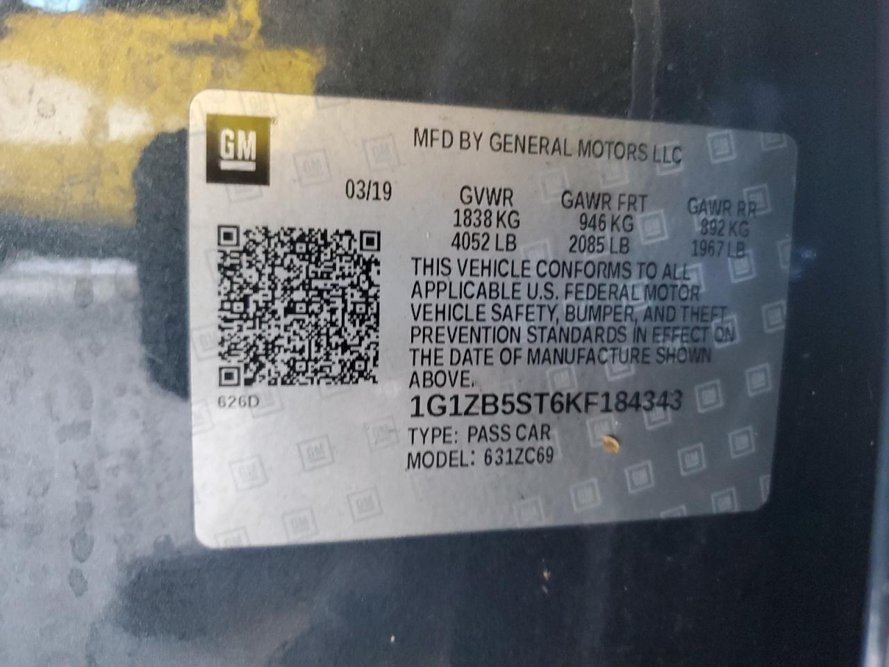 2019 Chevrolet Malibu - Image 12