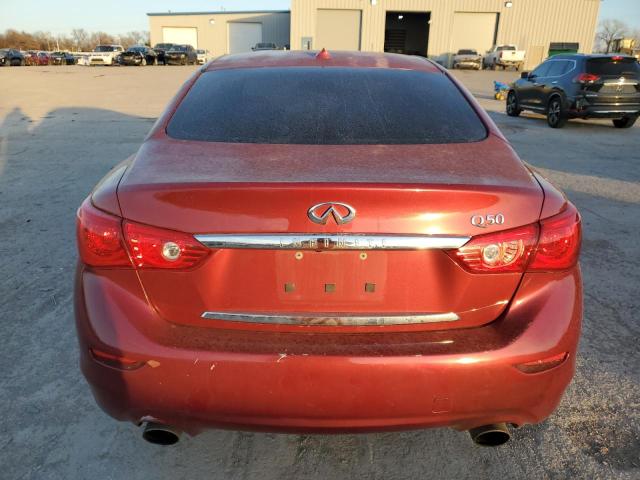  INFINITI Q50 2016 Красный