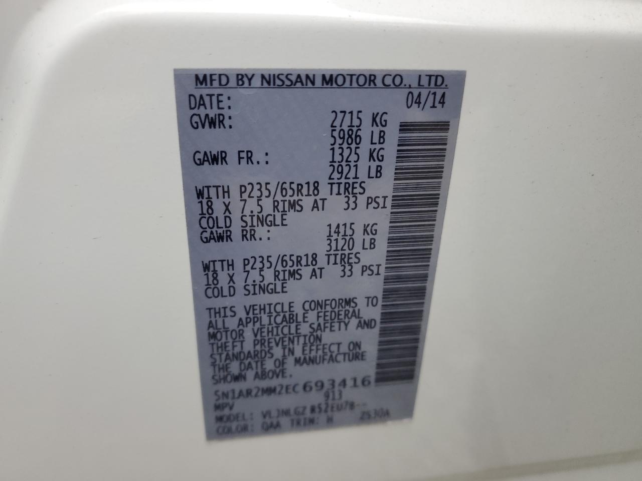 2014 Nissan Pathfinder - Image 13