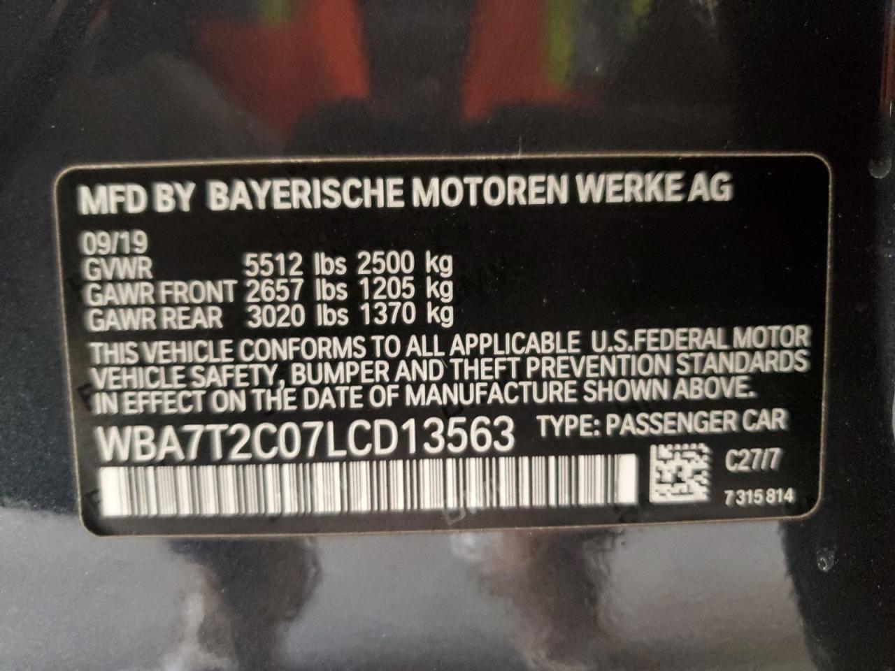 2020 BMW 7er - Image 12
