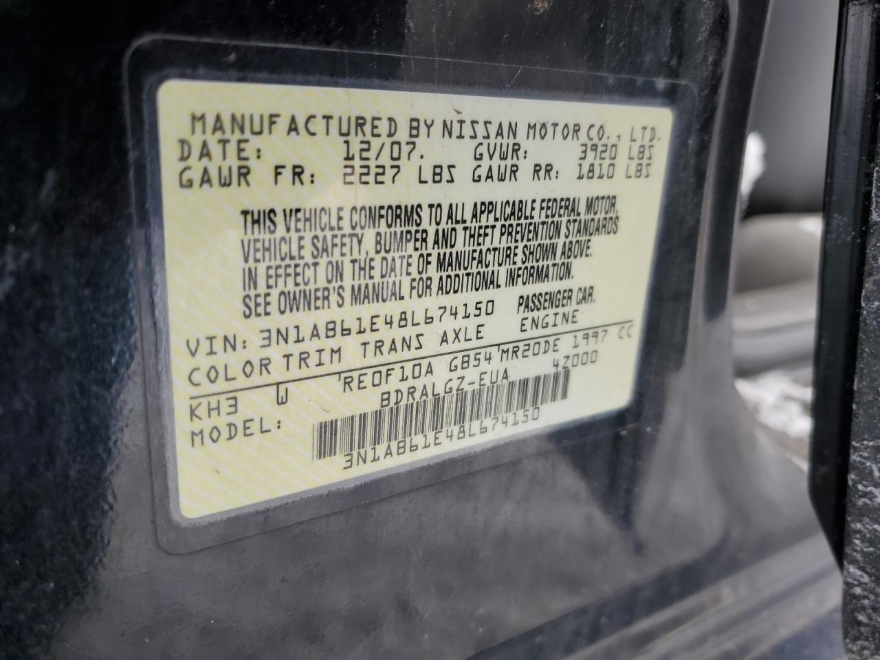 2008 Nissan Sentra - Image 14