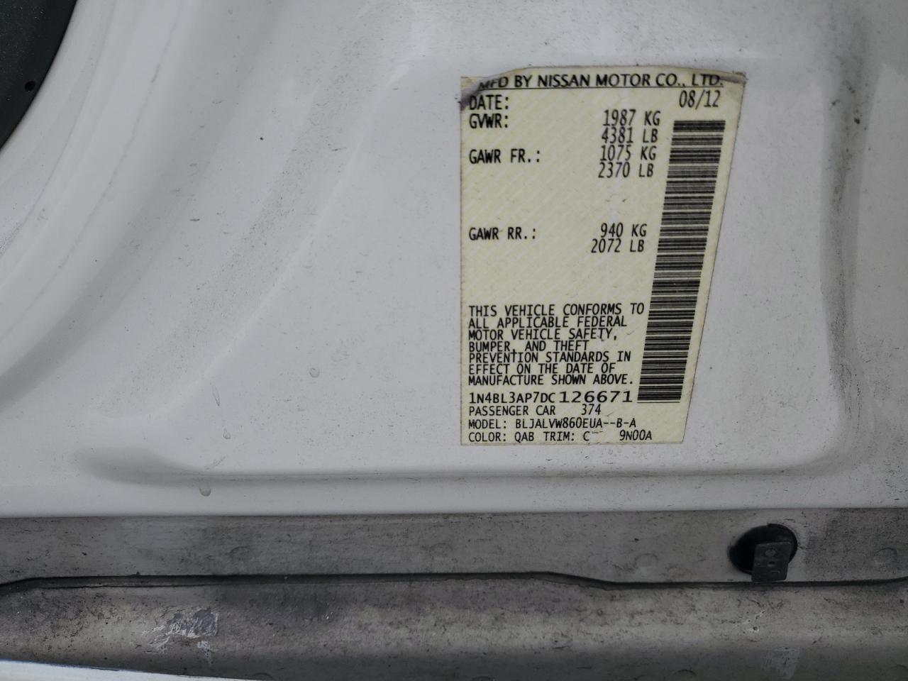 2013 Nissan Altima - Image 14