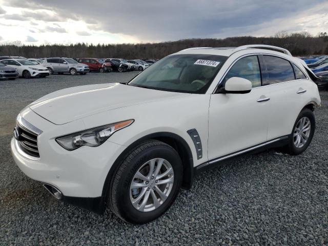  INFINITI FX37 2013 Белы