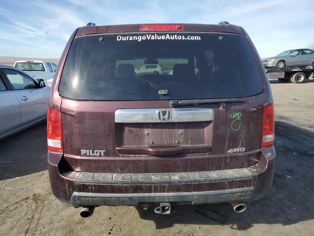 2011 Honda Pilot Exl VIN: 5FNYF4H60BB057501 Lot: 85854774