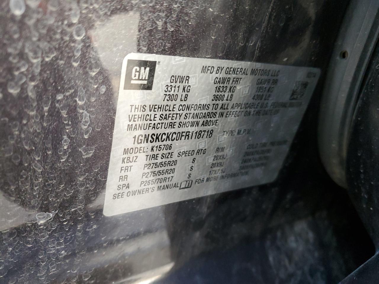 2015 Chevrolet Tahoe - Image 14