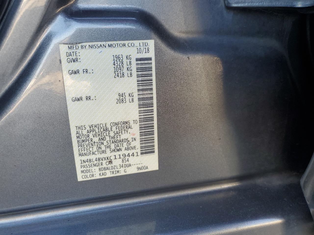2019 Nissan Altima - Image 14