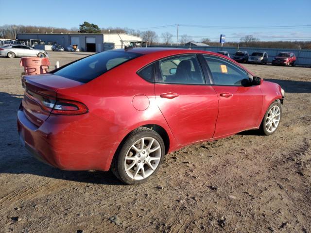Sedans DODGE DART 2013 Czerwony