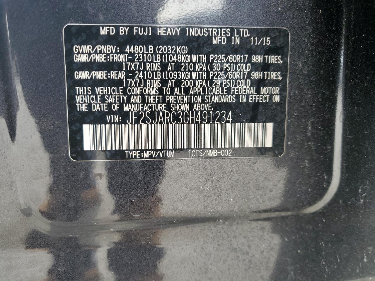 2016 Subaru Forester - Image 15