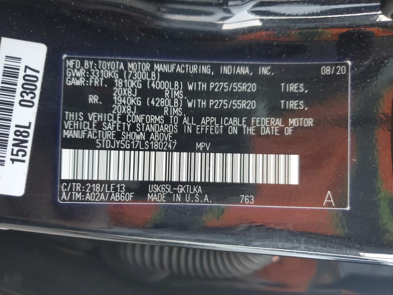 2020 Toyota Sequoia - Image 13