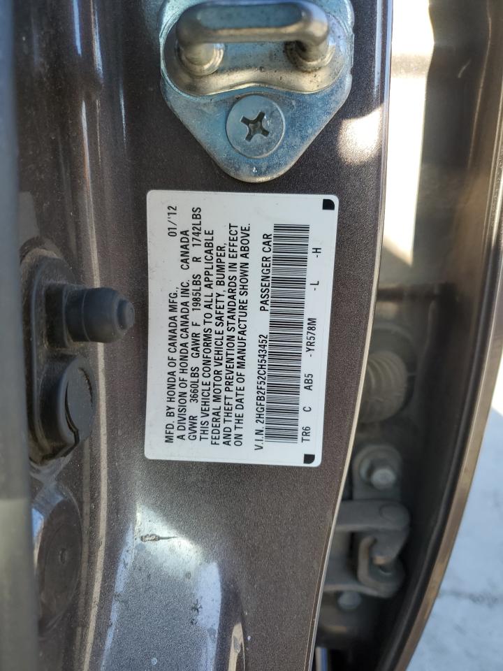 2012 Honda Civic - Image 12