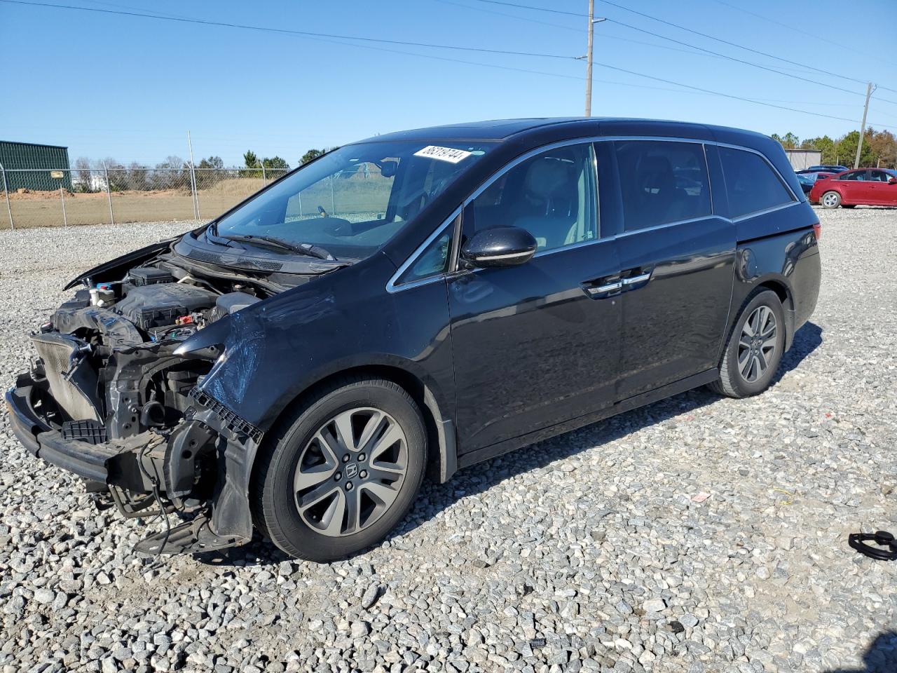 2016 Honda Odyssey Touring на продаже в Tifton, GA - Front End