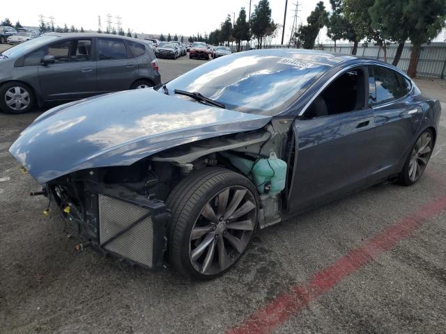 Хетчбеки TESLA MODEL S 2016 Сірий