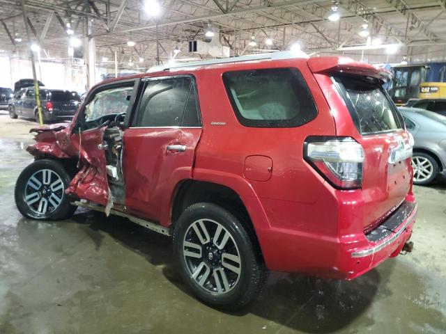  TOYOTA 4RUNNER 2015 Червоний