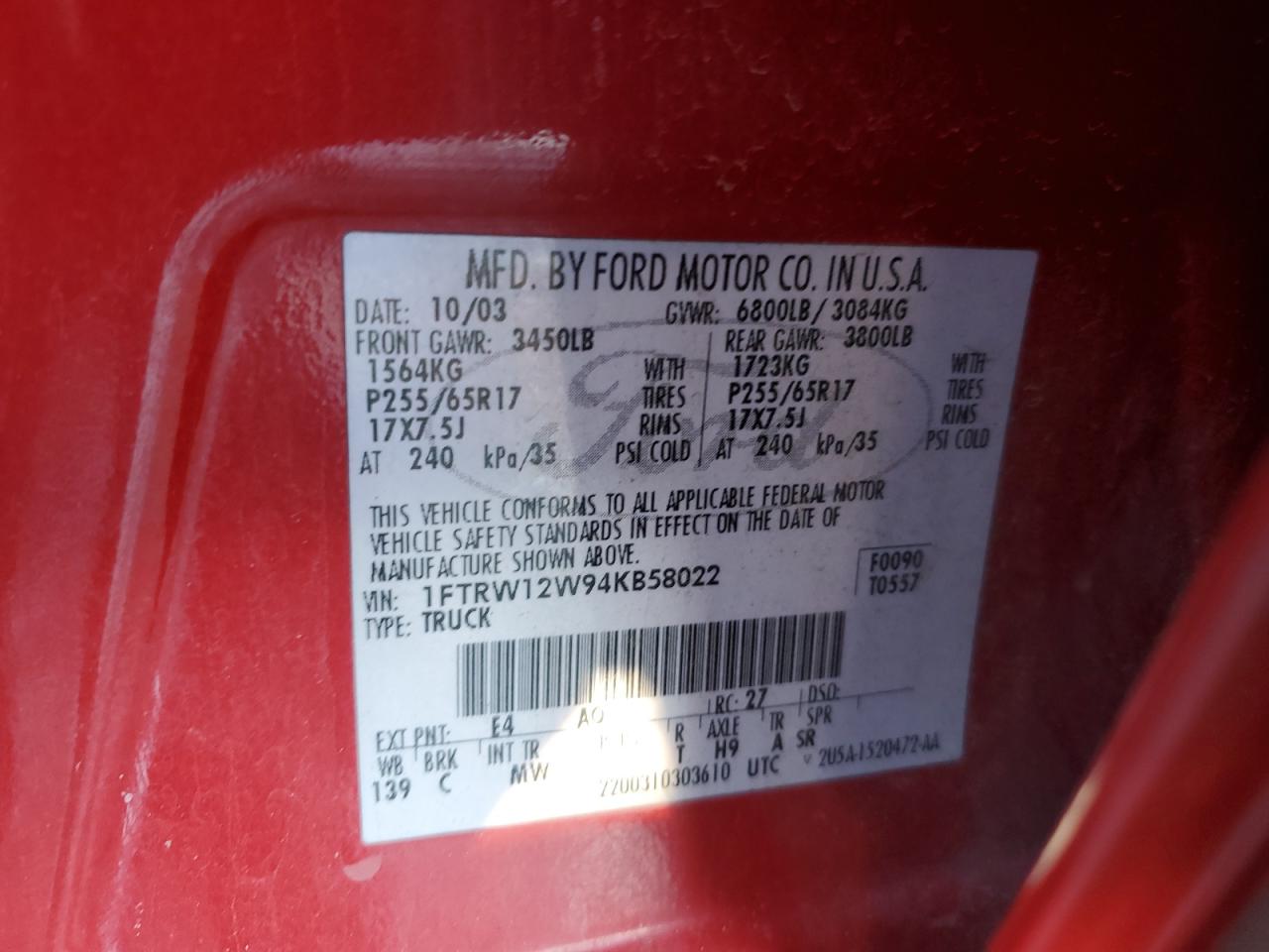 2004 Ford F-150 - Image 12