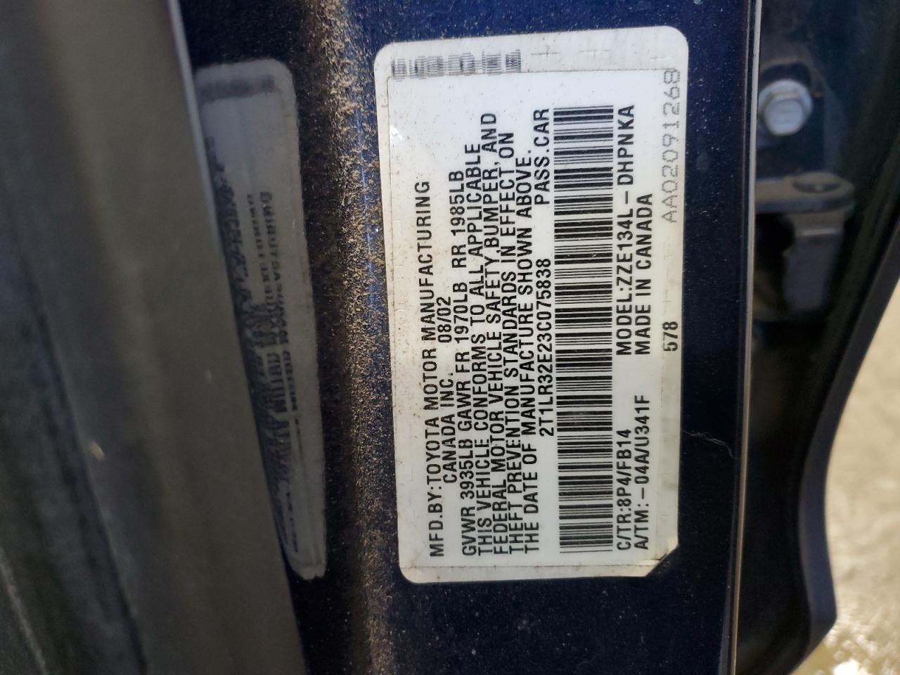 2003 Toyota Corolla - Image 12