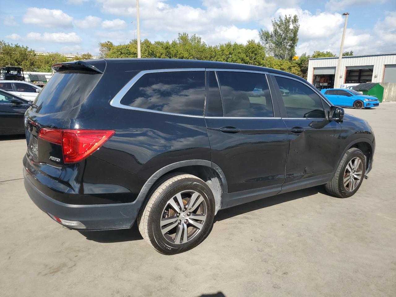 5FNYF6H35JB037602 HONDA PILOT 2018