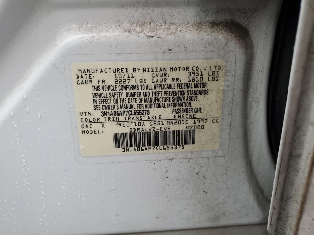 2012 Nissan Sentra - Image 12