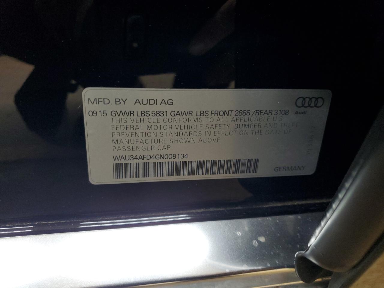 2016 Audi A8 - Image 12